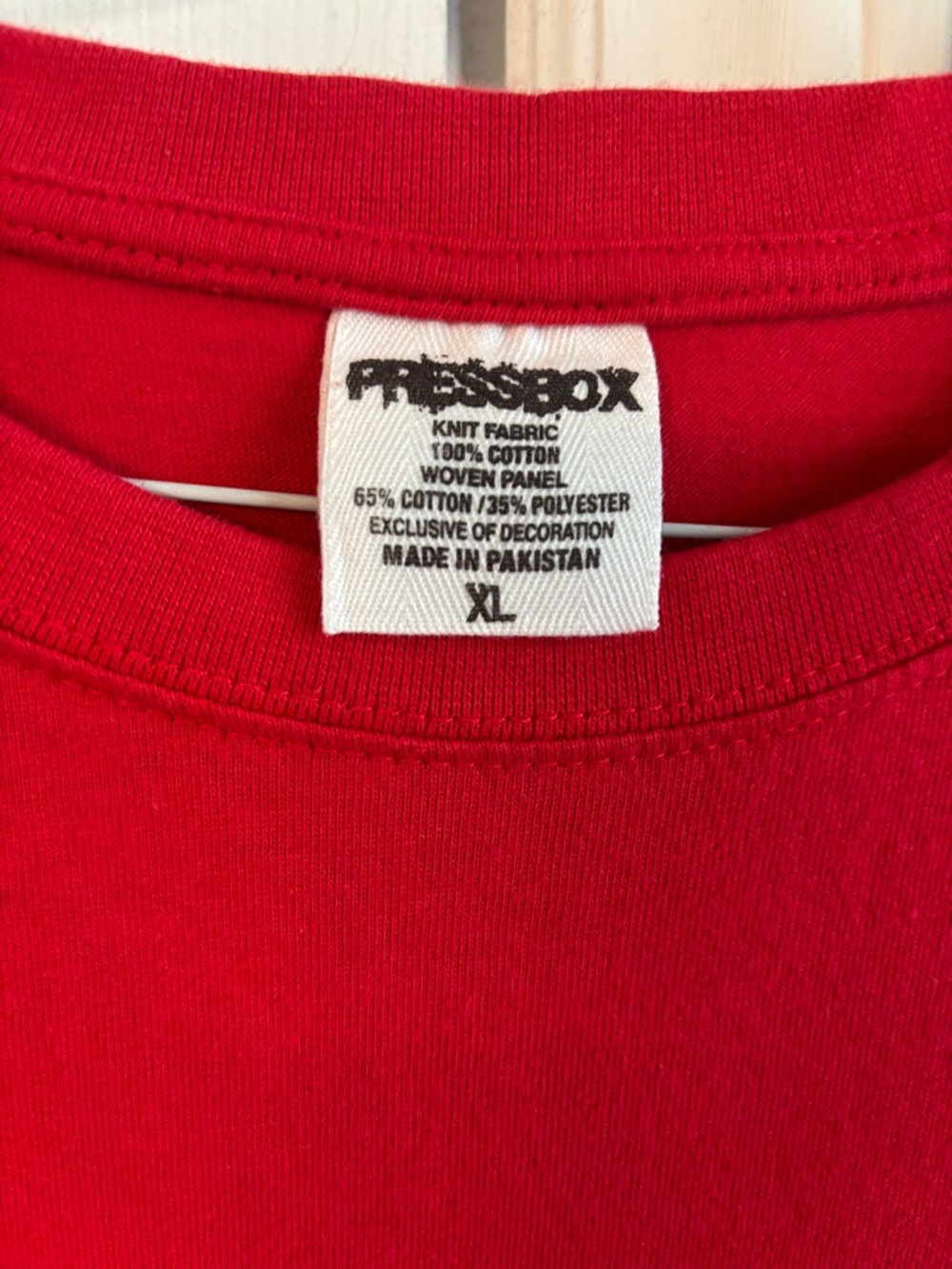 Pressbox Red NC State Wolfpack Crewneck T-Shirt - Picture 2 of 10